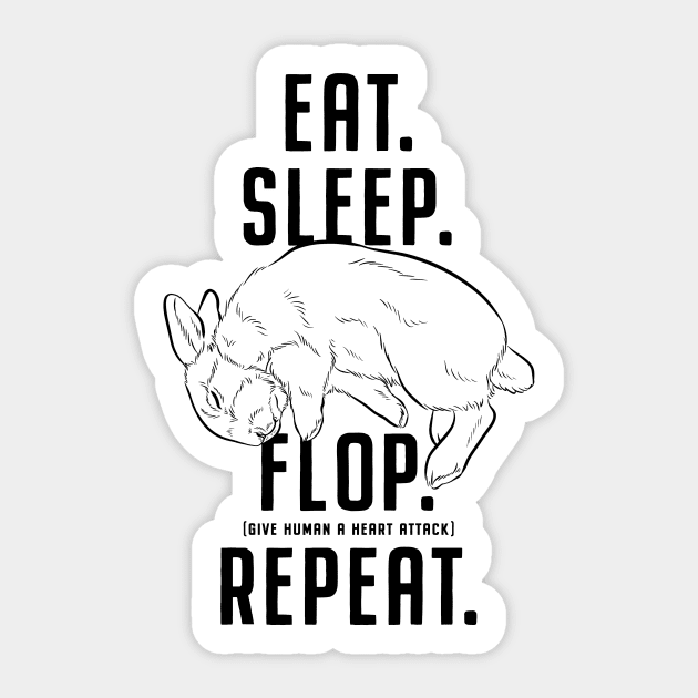 Flop. Sticker by Firlefanzzz